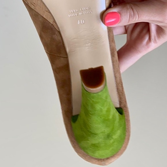 🌴Gianni Ferrante🌴 Suede Platform Pumps - Picture 6 of 13